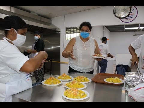 Comedor solidario entrega mañana sábado su medio millón de platos de comida