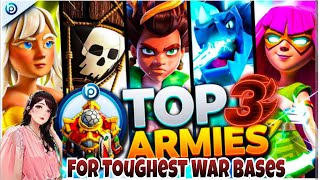 Top 3 Best & Easiest Townhall 16 Attack Strategy! Rest in peace Toughest TH16 War Bases