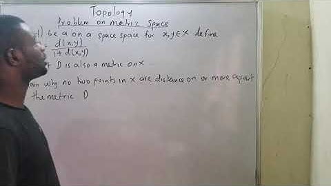 Problems on Metric Space