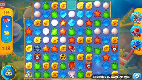Fishdom - level 384 complete