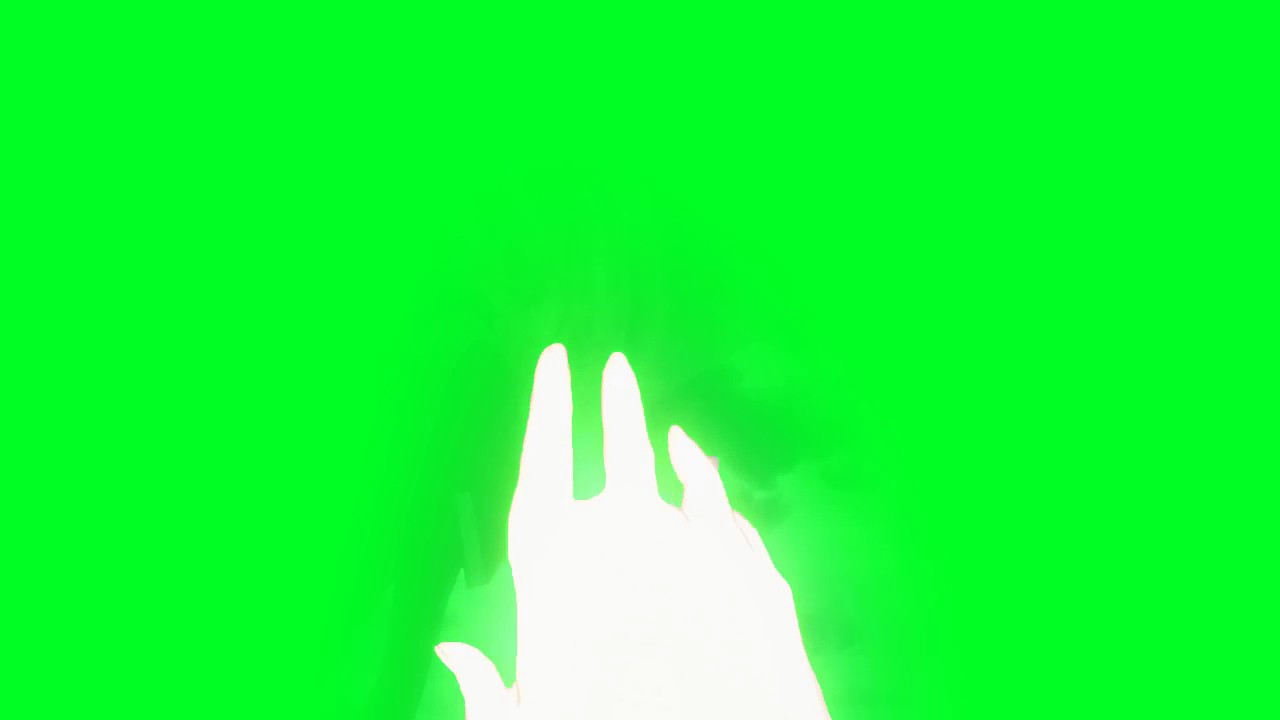 Green Screen Anime Hands