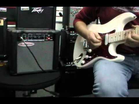 Guitarra Eléctrica Scorpion Negra + Amplificador 15W