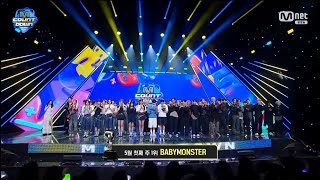 [240502] BABYMONSTER - SHEESH '1st First Win' On M COUNTDOWN EP.841