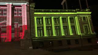 Vancouver Art Gallery facade festival