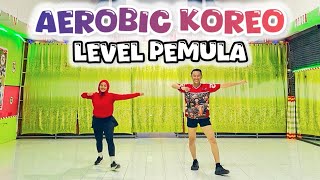 AEROBIC KOREO INTI LEVEL PEMULA | MUSIC LATAR RHYTHM | KOREO AEROBIK TERBARU 2026 BY AIDEAL DJIINGGO