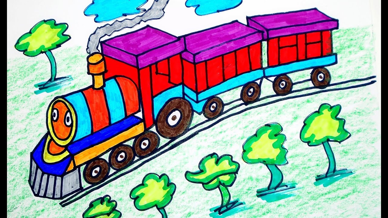 1300 Train Coloring Page Stock Photos Pictures  RoyaltyFree Images   iStock  Car coloring page