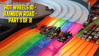 HOT WHEELS I.D. RAINBOW ROAD! HOT WHEELS DIE CAST RACING TOURNAMENT! PART 3 OF 3 - THE RAINBOW ROAD!