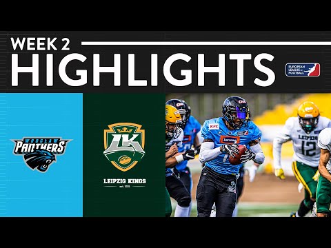 Wroclaw Panthers vs Leipzig Kings Week 2 | Game Highlights | European League of Football 2021