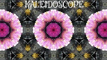 4K KALEIDOSCOPE ANIMATION, ABSTRACT GEOMETRIC VIDEO