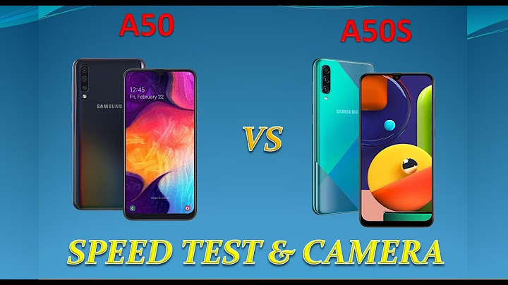 So sánh samsung a50s và a50