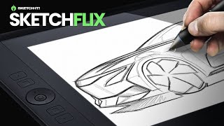 SketchFLIX - 013 | How to sketch a Station Wagon