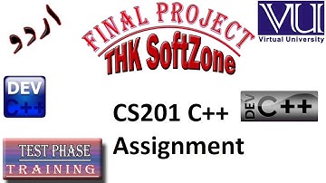 CS201 C++ Assignment No 1 2016