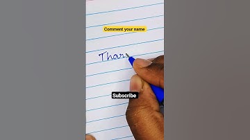 comment your name below #handwriting #cursive #name #tamil #english