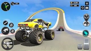 Monster Truck Mad Racing Game #18 Highest ramps in the world Android Gameplay screenshot 3