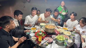 Bữa Cơm Tối Ở Bản Người Mông Toàn Đặc Sản Núi Rừng | Cói Lalin