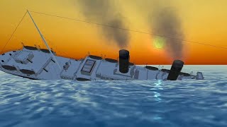 EMPRESS OF IRELAND VS SEA MINE = SINKING! - Ship Mooring 3D screenshot 5