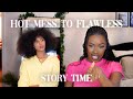 From Hot Mess to Flawless: Drunk Story &amp; Confessions GRWM with Justine and Christine!