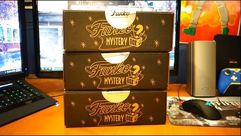 3 Funko Mystery Box Unboxing (Gamestop Exclusive)