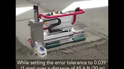 Smart innovation - Developed by Polish company Clapa, Floor Master is a screeding robot