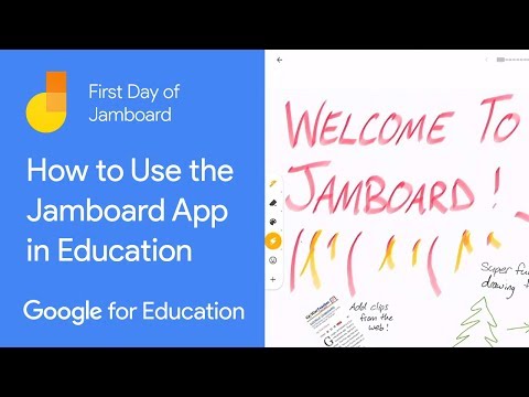 How to Use the Jamboard App in Education (First Day of Jamboard)
