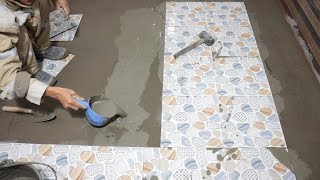 How To Place Bathroom Tiles Easy - Techniques Handle The Brick Edges