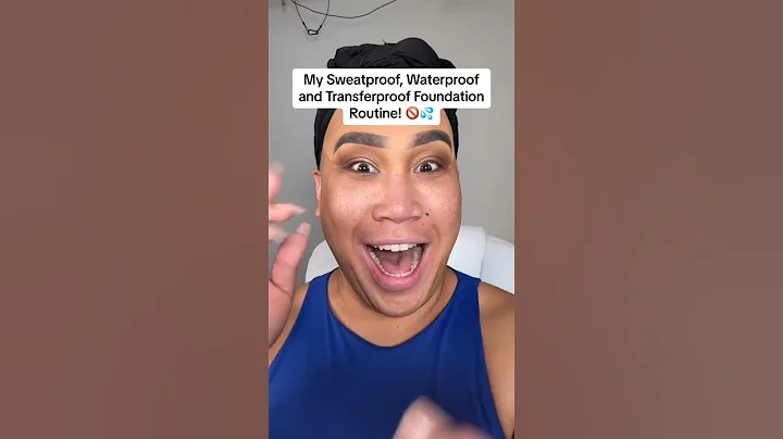 My SWEATproof makeup foundation routine! #waterproofmakeup #makeup #securethesweat #onesizebeauty