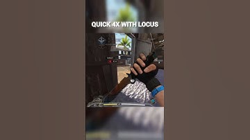 Quick 4x With LOCUS 🗿🔥🔥|| Codm Sniper Gameplay|| #shorts #callofduty #codm #gaming