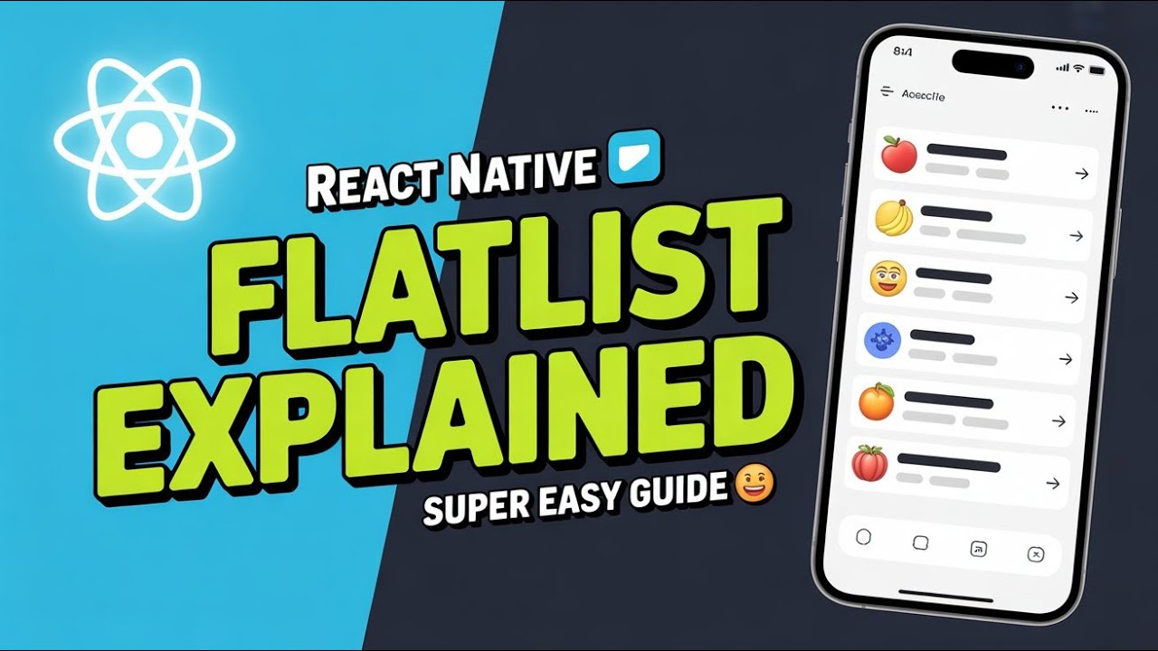 FlatList in React Native Explained | Hindi - YouTube