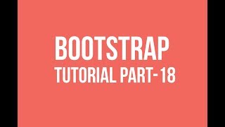 Bootstrap Tutorial Part - 18 | TABS AND PILLS