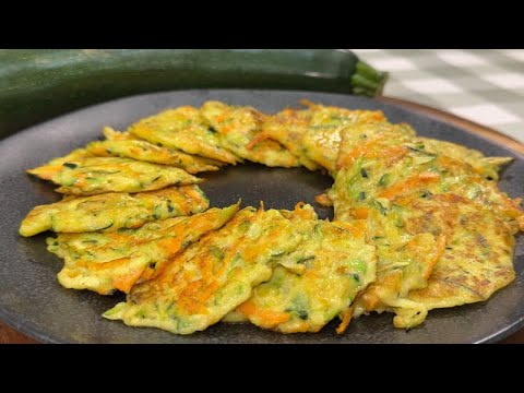 The most delicious Zucchini fritters i've ever eaten! Simple recipe that everyone can make at home!