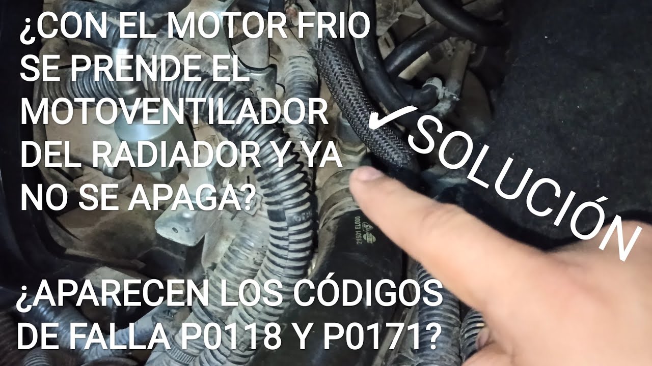 No Se Apaga El Ventilador Del Auto Y Prende Check Engine 2 Soluciónes