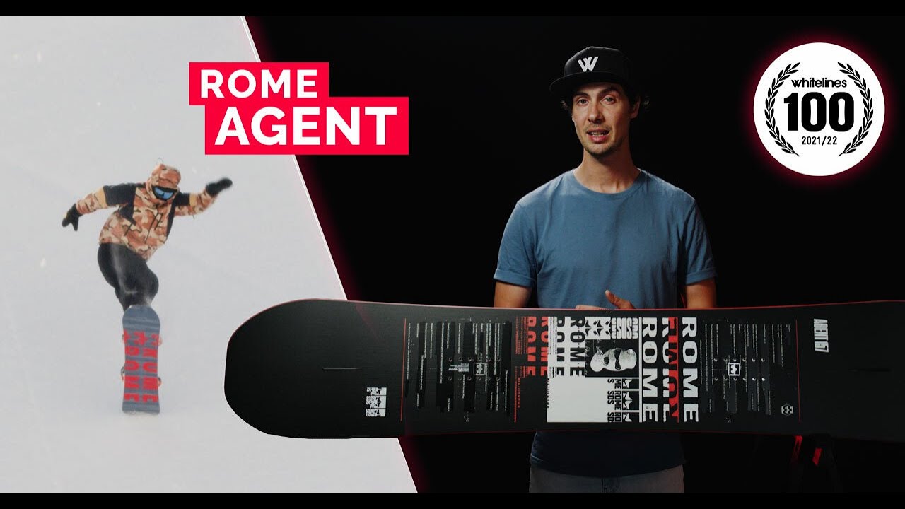 Rome Agent 2021-2022 Snowboard Review - Whitelines S...