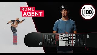 Rome Agent 2022 Snowboard Review