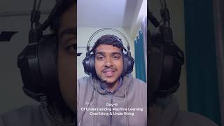 Overfitting And Underfitting Explained in hindi |day 6 of understanding ML #machinelearning #python