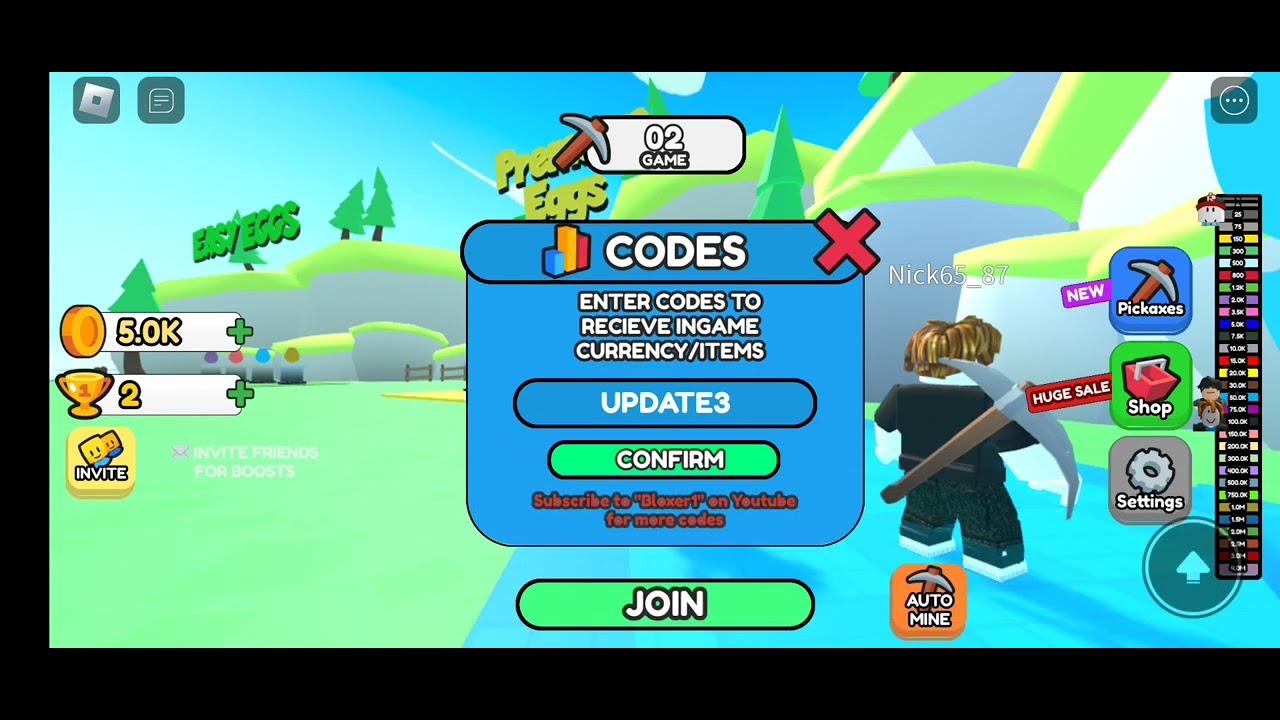 Mine Racer Codes Roblox [Latest Update] Working Codes - Mine Racer ...