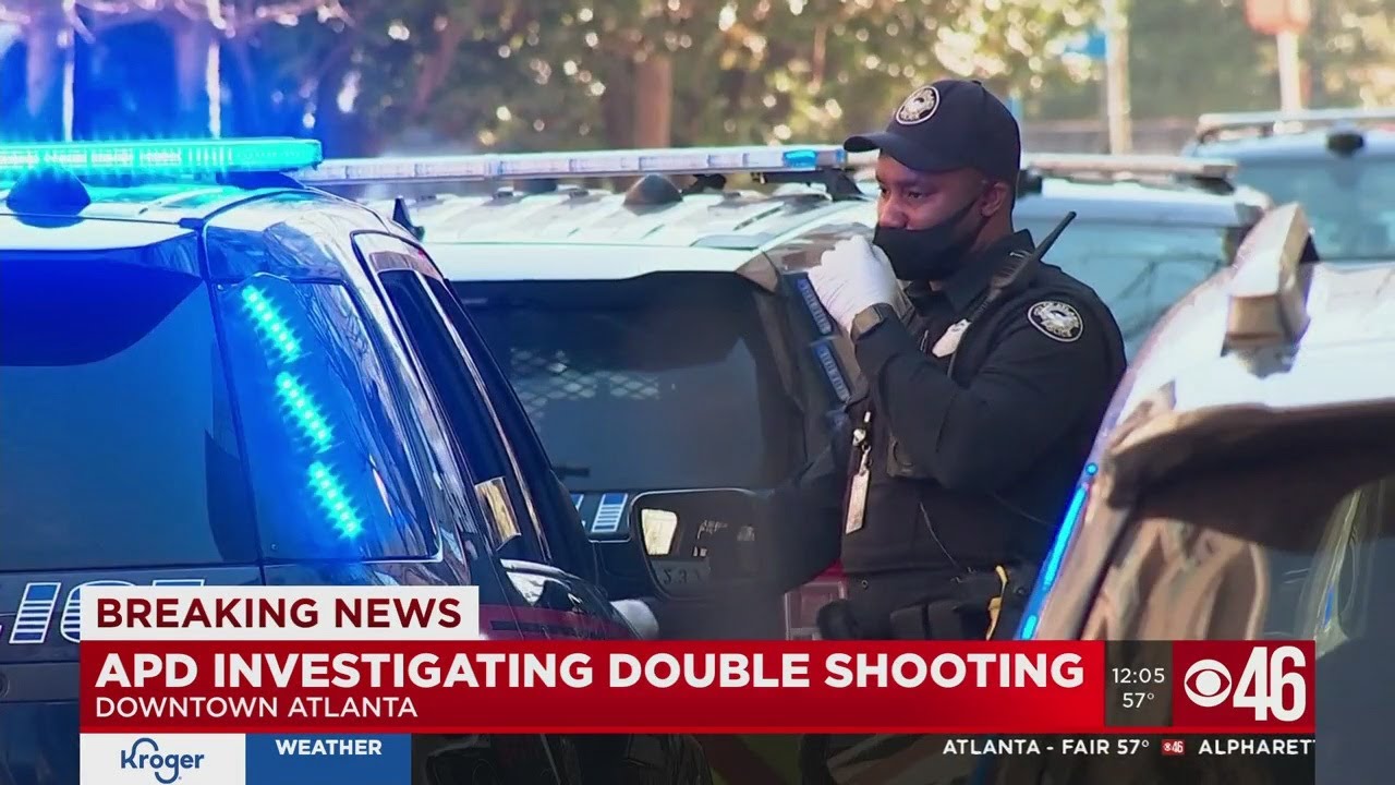 Police investigate double shooting - YouTube