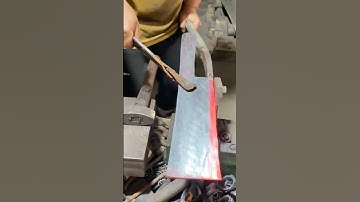 The process of making a machete #short #shorts