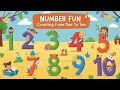 Count from 1 to 10 with Cute Farm Animals and Songs