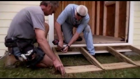 Hoe je een houten oprit voor een schuur bouwt – Eenvoudig doe-het-zelfproject voor beginners