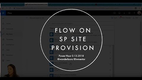 SharePoint Power Hour: Site Provisioning Run Power Automate
