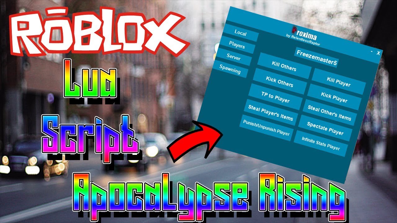 Roblox Apocalypse Rising Lua Script By Kevinplaylt2 - rc7 giveaway rare lua script packs roblox