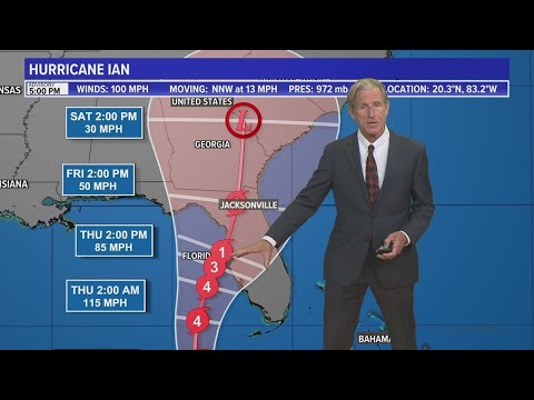 Tracking Hurricane Ian: St. Johns River could rise up to 3.5 ft | Sept ...
