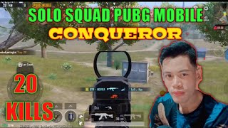 SOLO SQUAD PUBG TERBARU CONQUEROR