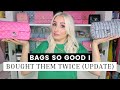 DESIGNER HANDBAGS I'VE BOUGHT TWICE! (the Update) | Should You Buy Multiples Of The Same Luxury Bag?