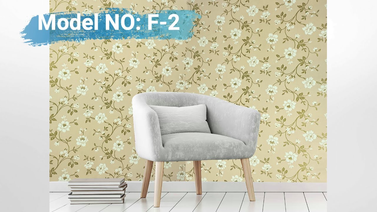 LARBENZ Self-Adhesive Flower Wallpaper || Available In 3 Metre or 6