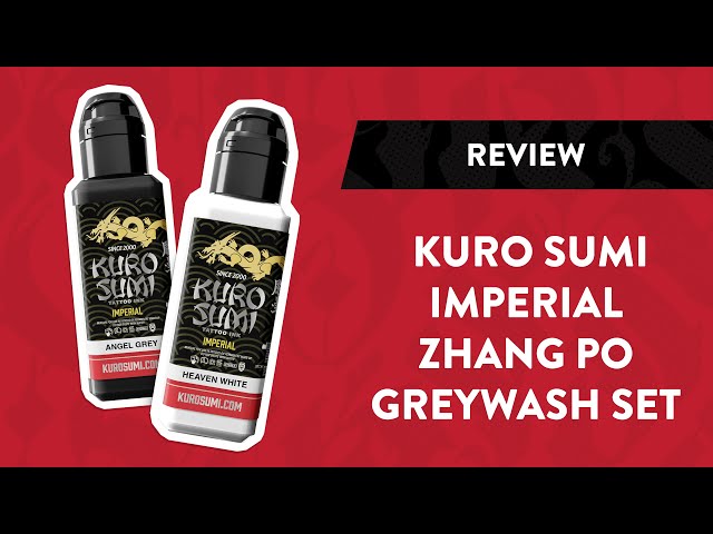 Soft Greywash  Kuro Sumi Tattoo Ink