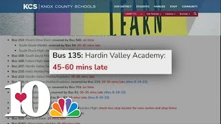 Knox County Schools needs more bus drivers to prevent delays