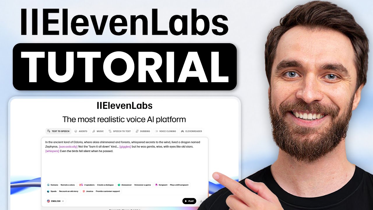 ElevenLabs Tutorial for Beginners (2025) – Create Realistic AI Voices ...