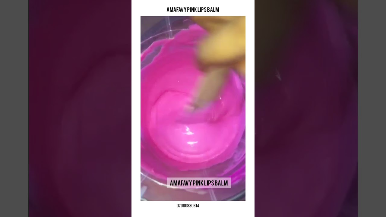Pink lips balm 1k YouTube