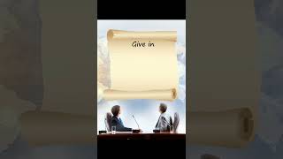 Фразовые глаголы с GIVE. #phrasal verbs